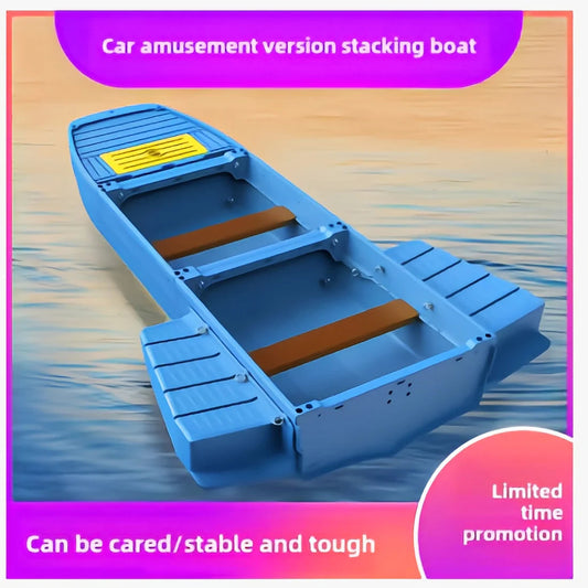 Hot Sale💥Car Portable Stacking Boat Amusement High Density Fishing Boat Small Sightseeing